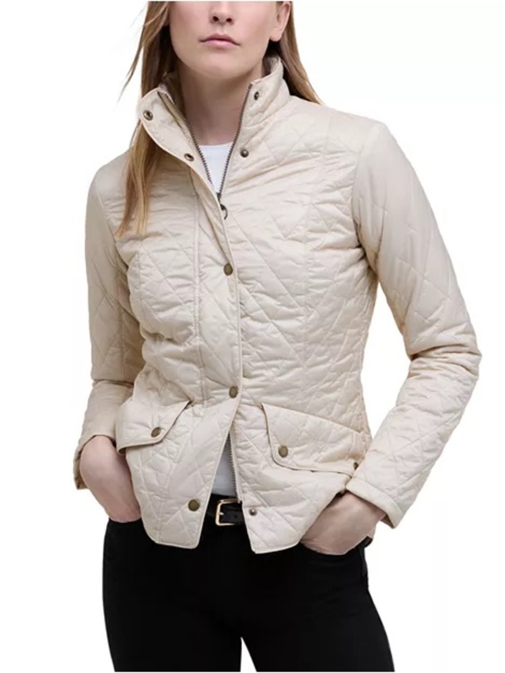 BARBOUR WOMEN'S FLYWEIGHT CAVALRY QUILTED JACKET